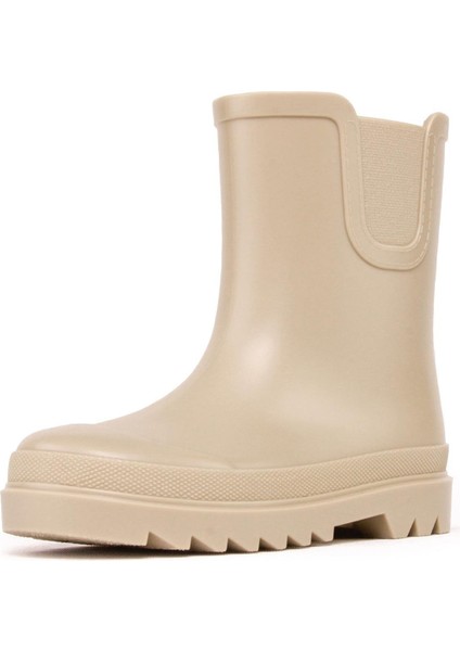 W10274-004 Tokio Bej Çocuk Yağmur Botu