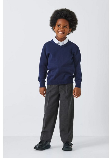 Çocuk Esnek Belli Ilkokul Ortaokul Kaliteli Okul Pantolonu modelleri