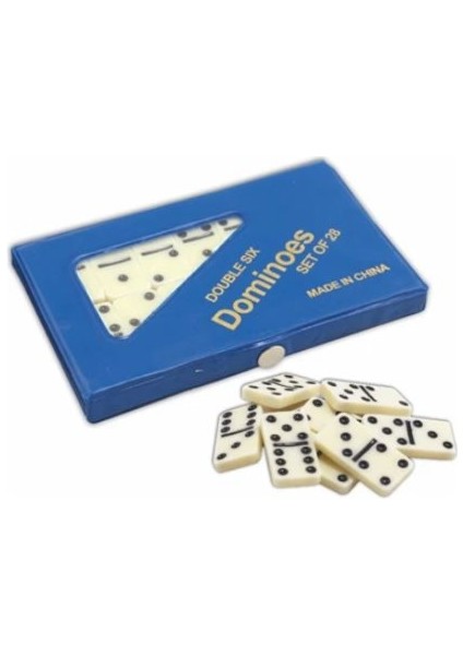 Star Melamin Domino Taşı Çantalı Domino Seti Küçük Boy