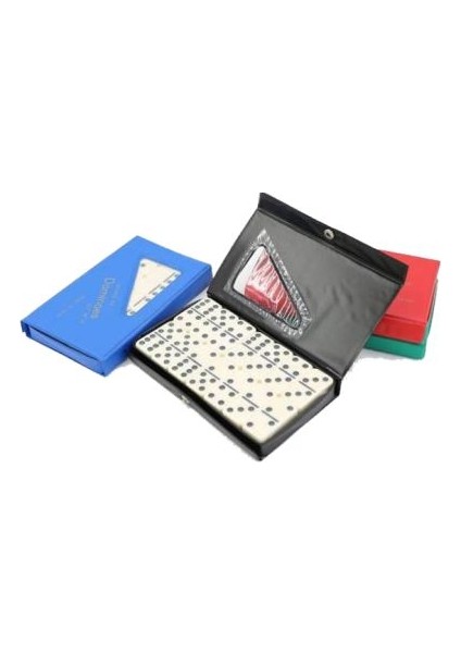 Star Melamin Domino Taşı Çantalı Domino Seti Küçük Boy