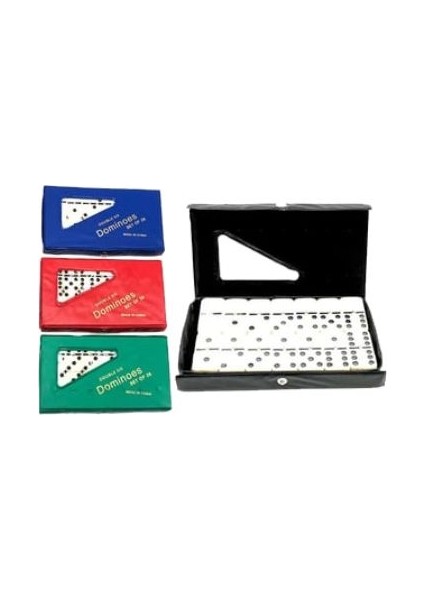 Star Melamin Domino Taşı Çantalı Domino Seti Küçük Boy