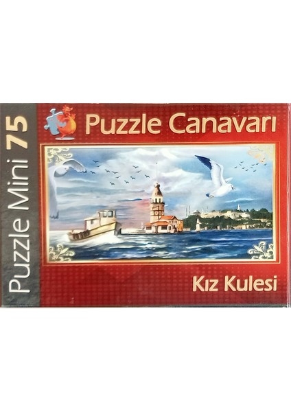 Kız Kulesi 75 Parça Mini Puzzle  Minyatür Puzzle Serisi