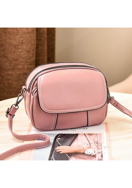 Kadın Omuz Çantası Moda Yüksek Kaliteli Crossbody Messenger Çanta Pu Deri Çanta Kadın Çantası, Beyaz (Yurt Dışından) modelleri