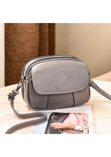 Kadın Omuz Çantası Moda Yüksek Kaliteli Crossbody Messenger Çanta Pu Deri Çanta Kadın Çantası, Beyaz (Yurt Dışından) fırsatları