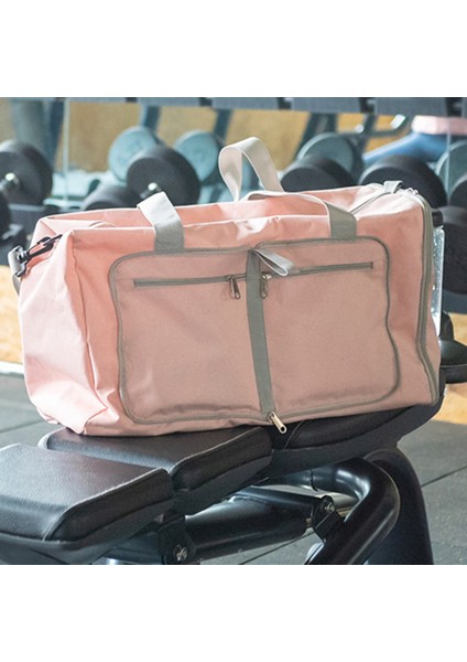 Erkekler ve Kadınlar Spor Salonu Çanta Fitness Eğitimi Yoga Bagaj Taşınabilir Seyahat Açık Omuz Mavi (Yurt Dışından) fiyatları