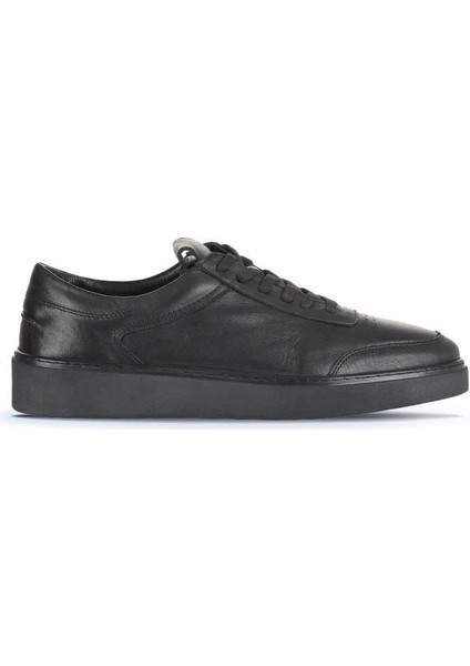 Bueno Shoes Siyah Deri Erkek Spor Ayakkabı 16Ma8107