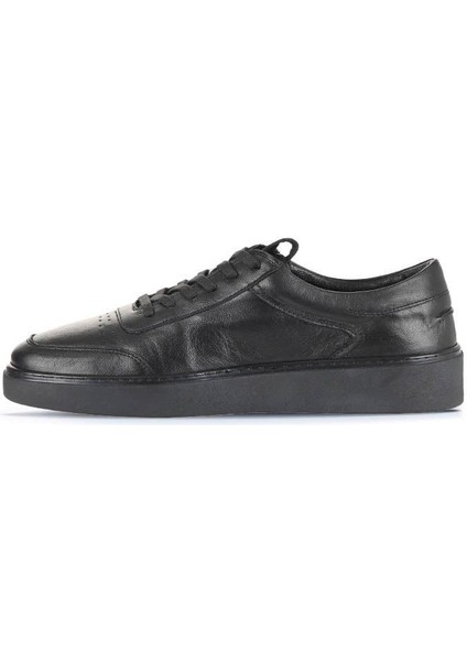 Bueno Shoes Siyah Deri Erkek Spor Ayakkabı 16Ma8107