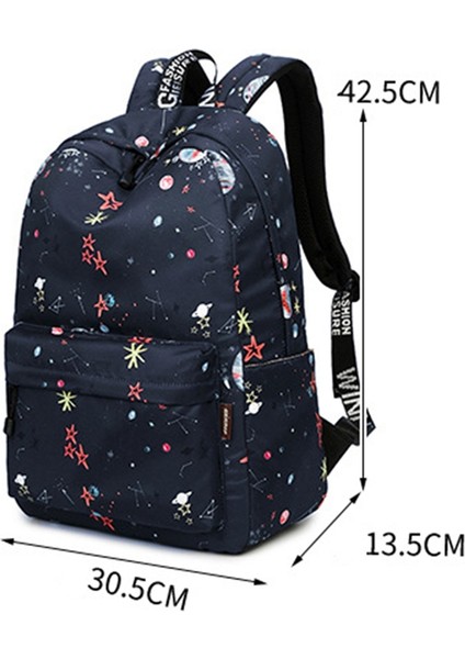 Kadınlar Için Klasik Çiçek Baskılı Seyahat Sırt Çantası Tuval Okul Genç Büyük Kapasiteli Kadın (Yurt Dışından) fiyatları