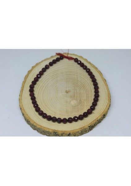 Bileklik Boy Yakut Taşı Yarım Dizi Faset Kesim 8-8.5mm Aralığı (18CM Uzunluğundadır) modelleri