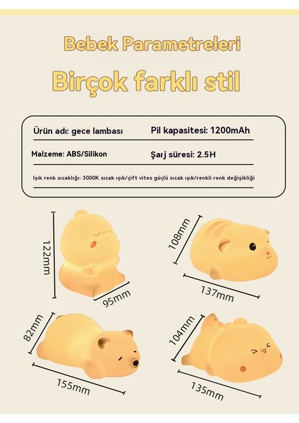 Yaratıcı Hediye LED Pat Işık Hediye Yatak Odası Gece Lambası Atmosfer Işığı Doğum Günü Hediyesi Kızlar ve Çocuklar Başucu Lambası (Yurt Dışından) fiyatları