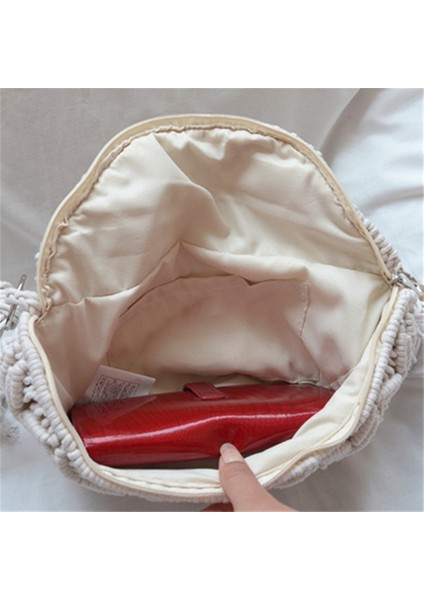 Japon Hasır Çanta Taşınabilir Rattan Örgü Moda Tüm Eşleşen Dokuma Göğüs B (Yurt Dışından) fiyatları