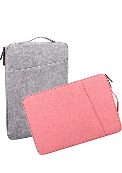 Erkek ve Kadın Su Geçirmez Evrak Çantası Laptop Çantası Kapağı 15.6 Inç Çanta Pembe (Yurt Dışından) modelleri