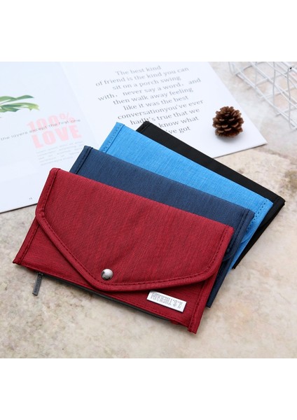 Yeni Pasaport Seyahat Cüzdan Tutucu Çok Fonksiyonlu Kredi Kartı Paketi Kimlik Belgesi Çoklu Kart Saklama Paketi Debriyaj Lacivert (Yurt Dışından) fırsatları