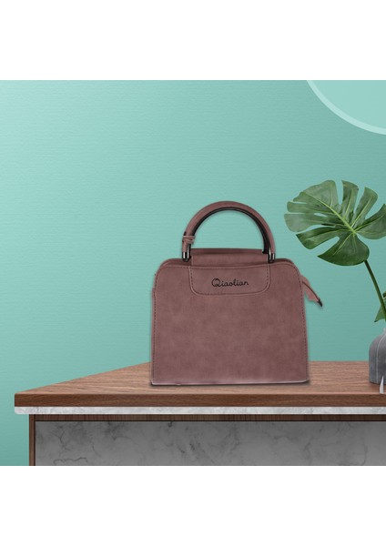 Bayanlar El Çantası Basit Moda Çevirme Bayanlar Eğimli Çanta Kore Tek Omuz Çantası (Pembe) (Yurt Dışından) fiyatları