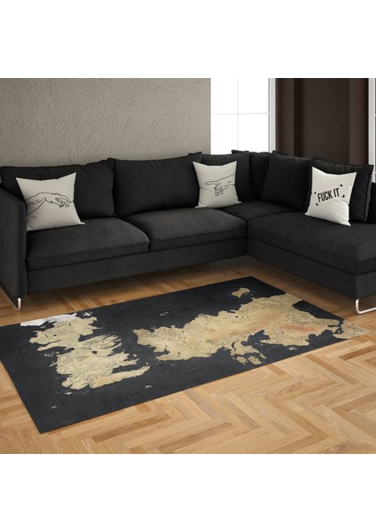 Game Of Thrones Map Halı