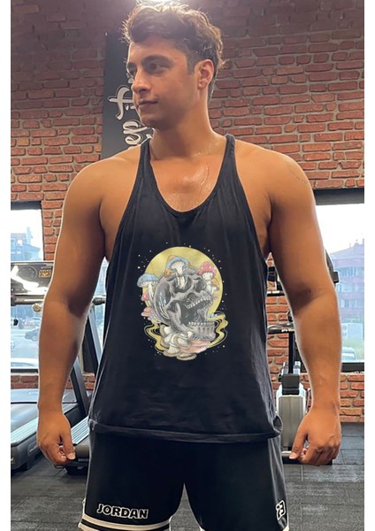 Fitness Gym Tank Top Sporcu Atleti