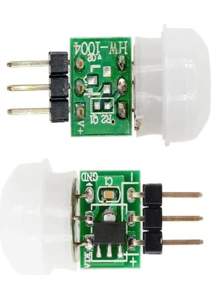 - 3 Adet - Mini Pır Dedektör Hareket Sensör Modülü AM312 - AS312
