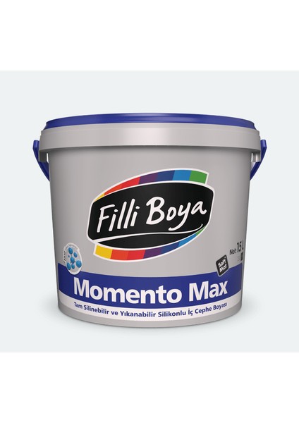Momento Max Silikonlu Iç Cephe Boyası 2,5 L