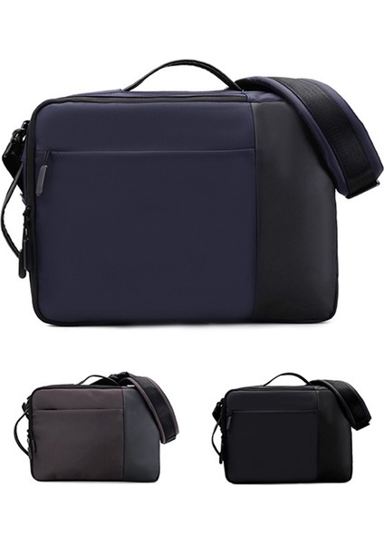 Iş Sırt Çantası Erkek Dizüstü Sırt Çantaları 17 Inç 15.6 Su Geçirmez Erkek Çanta USB Şarj Sırt Çantası Dizüstü Siyah Seyahat Mavi (Yurt Dışından) fiyatları