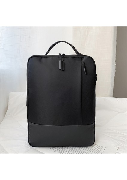 Iş Sırt Çantası Erkek Dizüstü Sırt Çantaları 17 Inç 15.6 Su Geçirmez Erkek Çanta USB Şarj Sırt Çantası Dizüstü Siyah Seyahat Mavi (Yurt Dışından) modelleri