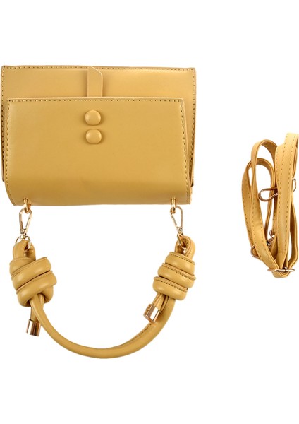 Yabancı Stil Doku Çanta Moda Omuz Messenger Çanta Vahşi Küçük Kare Sarı Kore Versiyonu (Yurt Dışından) fiyatları