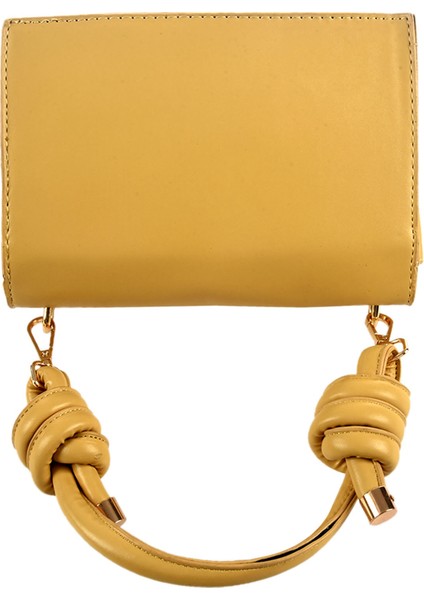 Yabancı Stil Doku Çanta Moda Omuz Messenger Çanta Vahşi Küçük Kare Sarı Kore Versiyonu (Yurt Dışından) fırsatları