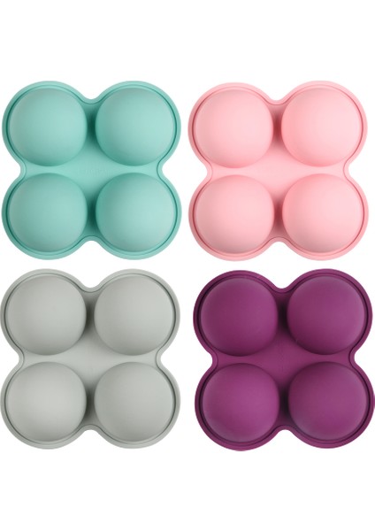 Pembe Stil Yarım Top Küre Silikon Kek Kalıbı Fondan Cupcake Dekorasyon Kek Kalıbı Kurabiye Muffin Çikolata Kurabiye Kalıbı Fırın Araçları (Yurt Dışından) fiyatları