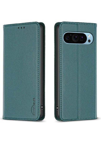 Google Piksel 9 Pu Deri Çoklu Kart Yuvası Çok Renkli Cüzdan Için Flip Case (Yurt Dışından)