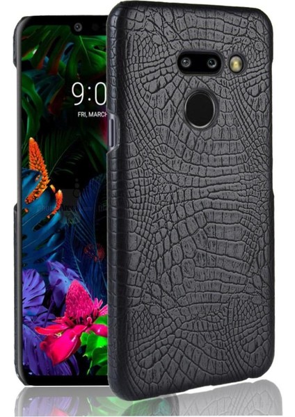 YH Market Lg G8 Thinq Klasik Timsah Moda Koruyucu Için Şık Klasik Durumda (Yurt Dışından)