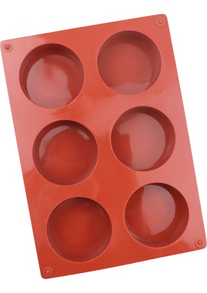 Yuvarlak Şekilli Çikolata Muffin, Mousse Kek ve Şekerleme Kalıbı Pasta Süsleme Araçları (Yurt Dışından)