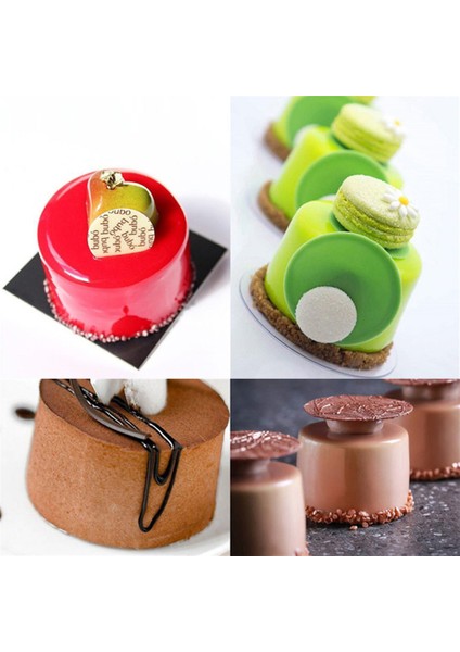 Yuvarlak Şekilli Çikolata Muffin, Mousse Kek ve Şekerleme Kalıbı Pasta Süsleme Araçları (Yurt Dışından) fırsatları