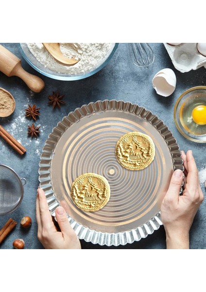 G Ayakta Tavşan Stili Ahşap Kurabiye Kesici Kalıp Baskı 3D Pasta Kabartma Fırıncılık Kalıp Araçları Gül Çiçeği Zencefilli Kurabiye Damga Fırın Şekerleme Candy Ch (Yurt Dışından)