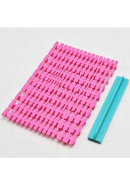 Pembe Tarzı Harf Baskılı Kurabiye Kalıbı Plastik Kek Kalıbı Çerez Kesici Basın Damga Kabartma Fondan Kalıp (Yurt Dışından)