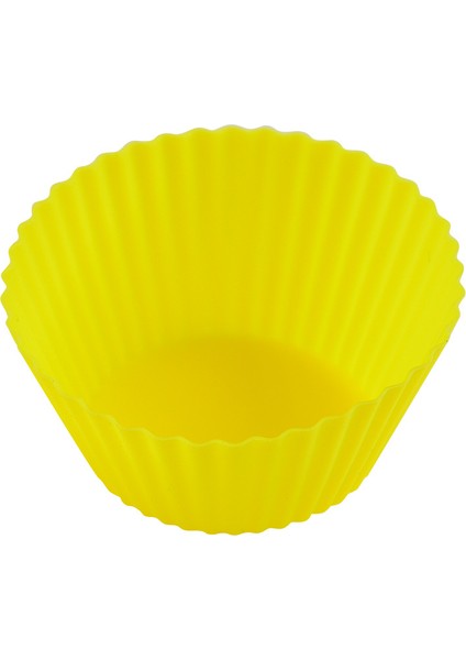 Sarı Stil Yuvarlak Şekilli Silikon Kek Kalıbı Dıy Kek Dekorasyon Araçları Muffin Cupcake Pişirme Kalıpları Mutfak Pişirme Ekipmanı Yapıcı (Yurt Dışından)
