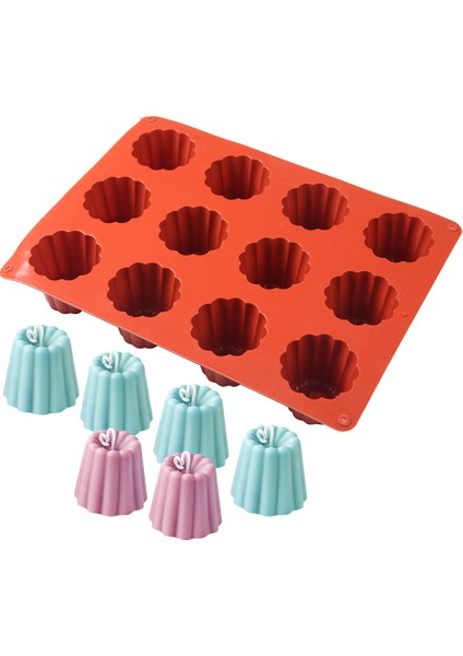 15 Kavite Siyah Stil Avity Silikon Kalıp Canneles Bordelais Çanak Kek Kalıbı Muffin Cupcake Fırın Tepsi Tatlı Pastacılık Kek Dekorasyon Araçları (Yurt Dışından) indirimleri