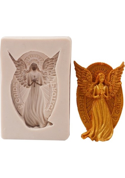 B Tarzı Silikon Reçine Kalıpları Pastacılık Fondan Kalıp 3D Melekler Düğün Pasta Dekorasyon Araçları Mutfak Fırın Aksesuarları Kendin Yap Alçı Hotsal (Yurt Dışından) modelleri