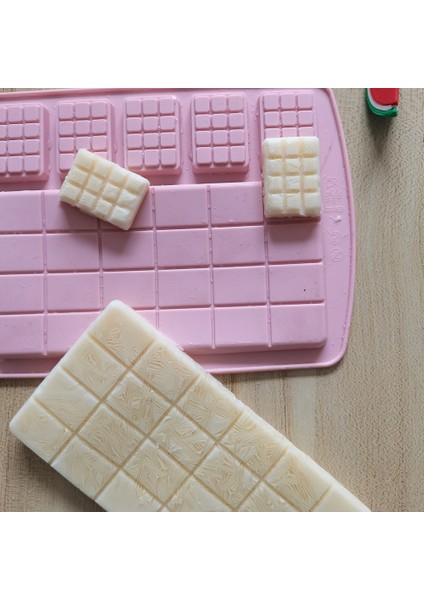 B-Pembe Tarzı Yeni Silikon Çikolata Kalıbı Waffle Pişirme Araçları Yapışmaz Kek Kalıbı Jöle Şeker 3D Kendin Yap Kalıplar Mutfak Aksesuarları (Yurt Dışından) modelleri