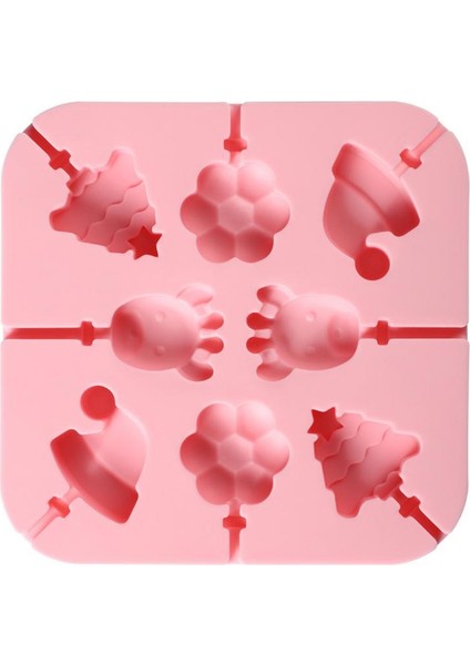 No.4 Tarzı Silikon Lolipop Kalıbı Pişirme Bakeware Aracı Karikatür Desen Lolipop Kek Kalıpları Kare Şeker Çikolata Kalıpları Kek Süsleme Formu (Yurt Dışından) indirimleri