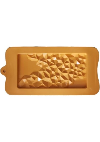 Sarı Stil Yeni Renkli Silikon Çikolata Kalıbı Geometri Pişirme Araçları Yapışmaz Kek Kalıbı Jöle Şeker 3D Kendin Yap Kalıplar Mutfak Aksesuarları (Yurt Dışından)