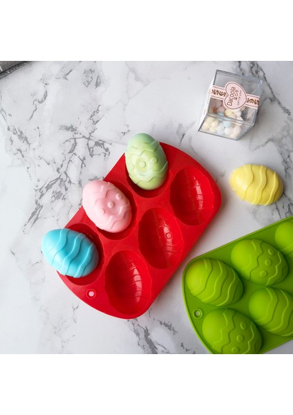 Kırmızı Stil Cadılar Bayramı Günü Serisi Orta 6 Hatta Dirilmiş Yumurta Silikon Kek Kalıbı Jöle Puding Kalıbı Kalıplar Silikon Silikon Kalıplar (Yurt Dışından) fırsatları
