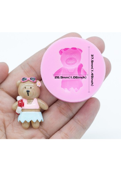 YF337 Stili YF333 Ayı Silikon Kalıp Reçine Hayvan Kalıbı Cupcake Süsleme Polimer Kil Polimer Kil Kalıplar, Takı Kalıbı Gıda Güvenliği (Yurt Dışından) indirimleri