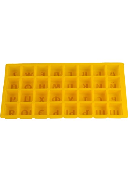 Pembe Stil 3D Rus Alfabesi Silikon Kalıp Harfler Çikolata Kalıbı Pasta Dekorasyon Araçları Tepsi Fondan Kalıplar Jöle Kurabiye Fırın Kalıbı (Yurt Dışından)