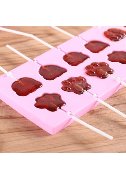 Yuvarlak Stil 12 Çeşit Silikon Lolipop Kalıbı Çiçek Şeker Çikolata Kalıpları Kek Süsleme Formu Fırın Pişirme Aracı Ayı Lolipop Reposteria (Yurt Dışından) modelleri
