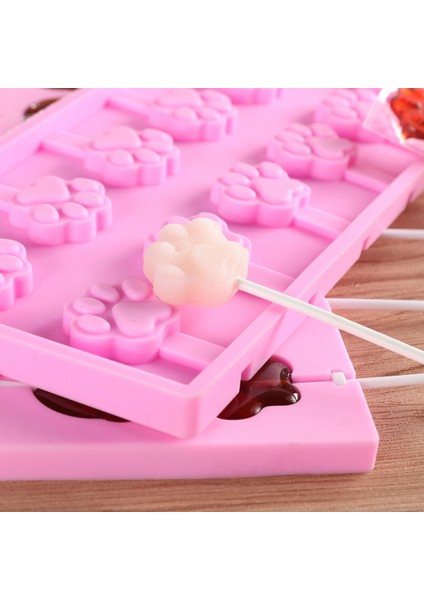 Yuvarlak Stil 12 Çeşit Silikon Lolipop Kalıbı Çiçek Şeker Çikolata Kalıpları Kek Süsleme Formu Fırın Pişirme Aracı Ayı Lolipop Reposteria (Yurt Dışından) fırsatları