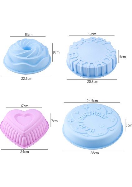 Kalıp 2 Tarzı Ev Gereçleri Silikon Kalıplar El Sanatları 3D Form Pasta Pişirme Kalıbı Mutfak Hamur Işleri ve Fırın Tava Mum Araçları Cihaz Aksesuarlar (Yurt Dışından) modelleri