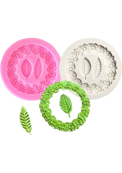 Cupid Silikon Kalıp Stili 1 Adet Rozet Yaprakları Silikon Kalıp Kek Kendin Yap Çikolata Kalıbı Fotoğraf Çerçevesi Şeker Hamuru Kalıp Modelleme Silikon (Yurt Dışından) modelleri