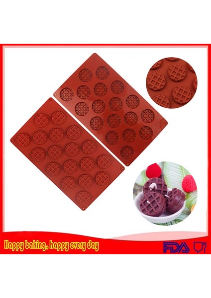 Bir Stil Waffle Maker Kalıbı Silikon Form Bombaları Kurabiye Kesiciler Çikolata Barı Şekerleme Pasta Aracı Kek Mutfak Aksesuarları 3D Kalıp (Yurt Dışından) modelleri