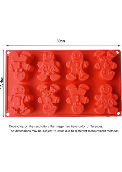 Yeşil Stil Yeni Yıl Silikon Çikolata Kek Kurabiye Kalıbı Mousse Kalıp Kurabiye 3D Kendin Yap Kar Küresi El Yapımı Mutfak Fırın Araçları Aksesuarları (Yurt Dışından)