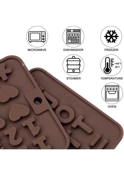 Kalıp 10 Tarzı Yeniden Kullanılabilir Yapışmaz Çikolata Kalıbı: Silikon Çikolata Kalıbı Börek ve Tatlı Araçları - Fırın Pişirme Kalıbı (Yurt Dışından) modelleri