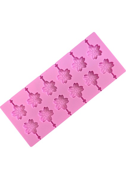 No.4 Tarzı 8 Şekilli Silikon Lolipop Kalıbı Kalp Şekilli Yuvarlak Pasta Süsleme Fırın Araçları Alevli Lolipop Pasta Kalıbı (Yurt Dışından)